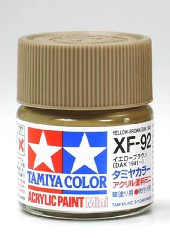 Tamiya XF92 Yellow Brown DAK 1941 Matte - Funky Home Crafts